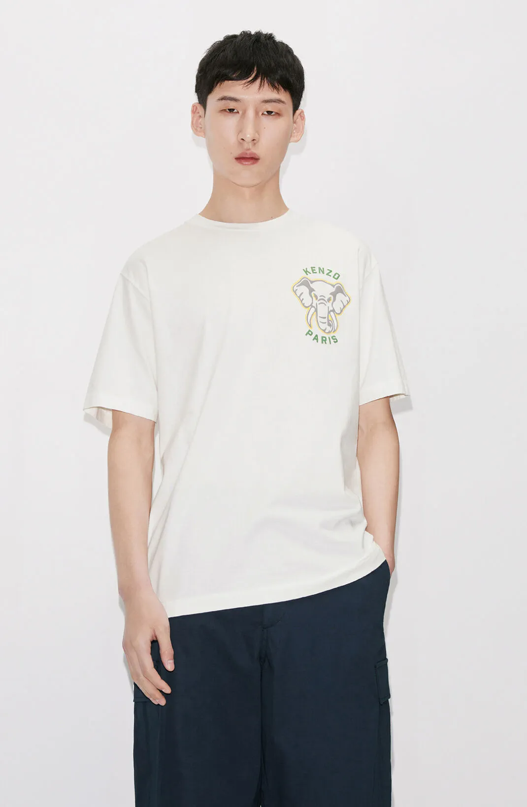 Kenzo University Jungle Team Elephant LOGO Color: Black White Apricot Blue Size: M L XL XXL Three Standards Style Number: K 45